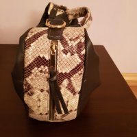 Италианска кожена чанта, снимка 3 - Чанти - 35238279