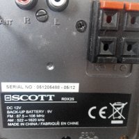 SCOTT RDX 25 - TUNER/AUX IN МАЛКА КОМПАКТНА УРЕДБА, снимка 10 - Аудиосистеми - 38694135