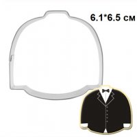 Блуза Мъжки костюм метална форма резец за сладки бисквитки бисквити  фондан, снимка 1 - Форми - 26995444