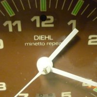 DIEHL Minetto Repeat - clock alarm vintage 71, снимка 3 - Други - 26579886