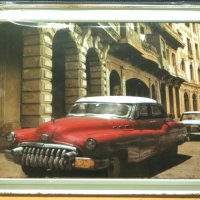 CAR in CUBA Метална табела, снимка 1 - Колекции - 28311560