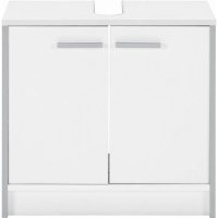 Долен бял шкаф за под мивка от ПДЧ, снимка 1 - Шкафове - 43265326