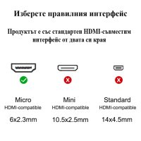 HDMI адаптер на 90/270 градуса, снимка 4 - Друга електроника - 42739981