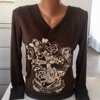 Дамска блуза Зара, снимка 1 - Блузи с дълъг ръкав и пуловери - 43584942