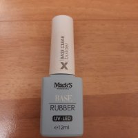 Base ruber macks professional за гел лак 12ml, снимка 1 - Продукти за маникюр - 38899661