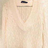 RALPH LAUREN оригинал пуловер пима памук, снимка 7 - Блузи с дълъг ръкав и пуловери - 38613733