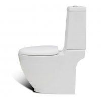 Комплект тоалетна чиния и биде, бял, снимка 5 - Други стоки за дома - 37840264