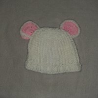 Ръчно плетени бебешки шапки, снимка 5 - Бебешки шапки - 35073308
