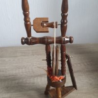 Малък дървен сувенирен чакрък, снимка 5 - Антикварни и старинни предмети - 43360336