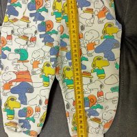 Бебешки памучни панталонки 9-12 месеца , снимка 4 - Бодита за бебе - 43091935