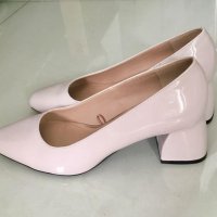 Дамски обувки с дебел ток ZARA, снимка 3 - Дамски ежедневни обувки - 43791152