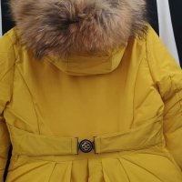 Дамско зимно жълто яке, снимка 4 - Якета - 34785159