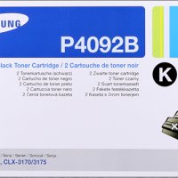 Тонер Samsung CLT-P4092B за CLP-310/CLX-3170 2-pack, Black (2x1.5K), снимка 1 - Друго - 35413771