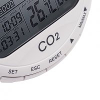 Настолен монитор за измерване качеството на въздуха в затворени помещения CO2, снимка 4 - Други инструменти - 21708879