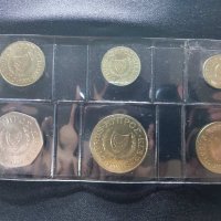 Комплектен сет - Кипър в пенсове , 6 монети, снимка 2 - Нумизматика и бонистика - 43187072