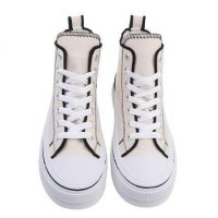 ВИСОКИ ДАМСКИ КЕЦОВЕ (SNEAKERS), 3ЦВЯТА , снимка 13 - Кецове - 39652588