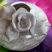Декоративна ваза за цветя, снимка 1 - Вази - 28541547