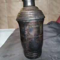 посребрен метален съд, снимка 1 - Антикварни и старинни предмети - 32883469