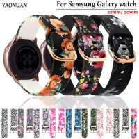 Шарени дамски силиконови верижки за Garmin Samsung Huawei watch 2, снимка 8 - Каишки за часовници - 36726531