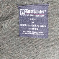 Deerhunter Brighton Knit O-neck (XL) мъжки ловен вълнен пуловер, снимка 9 - Екипировка - 43176302