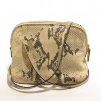 Дамска чанта инстинска змийска кожа REAL LEATHER, снимка 1 - Чанти - 36835255