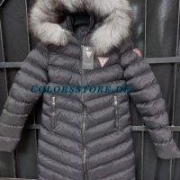 Дамско дълго зимно яке  Guess код IM218, снимка 1 - Якета - 38426899