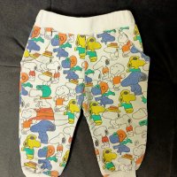 Бебешки памучни панталонки 9-12 месеца , снимка 1 - Бодита за бебе - 43091935