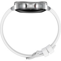 НОВ Часовник Smartwatch Samsung Galaxy Watch 4, 42mm, LTE, Classic, Silver - 24  месеца гаранция, снимка 4 - Смарт часовници - 42979054