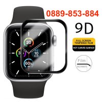  9D Стъклен Протектор за Apple Watch iWatch 41 45 40 42 44 38 49 mm мм стъкло ultra, снимка 1 - Аксесоари за Apple - 38553028