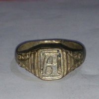 Старинен пръстен сачан над стогодишен - 59911, снимка 1 - Пръстени - 29012334