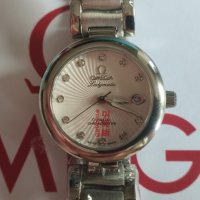 Дамски OMEGA De Ville LADYMATIC 27мм или 35мм батерия клас 5А+, снимка 4 - Дамски - 36432016