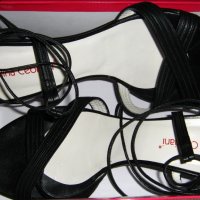 Естествена кожа-елегантни сандали с връзки, снимка 4 - Сандали - 32909635