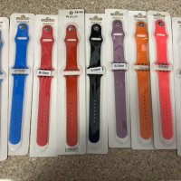 Силиконови каишки за Apple Watch, снимка 2 - Каишки за часовници - 38469668