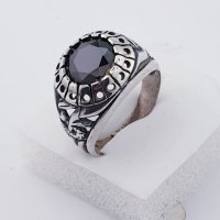 Мъжки сребърни пръстени, снимка 10 - Пръстени - 26853662