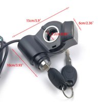 Контактен ключ с волтметър за електрична тротинетка Kugoo M4 M4Pro, снимка 3 - Части за велосипеди - 39927530