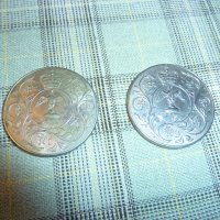 2 Британски сребърни монети 1977, снимка 2 - Нумизматика и бонистика - 43308268