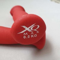 XQ Max Фитнес уред, Неопренови тежести, гири, дъмбели, 2х0.5кг / 2x1.0кг, снимка 6 - Фитнес уреди - 32505900