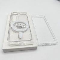 Samsung Galaxy Z Fold5 - Удароустойчив Прозрачен Кейс MAGNETIC, снимка 6 - Калъфи, кейсове - 43309346