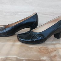 Нови кожени бълг. обувки, снимка 8 - Дамски обувки на ток - 39895171