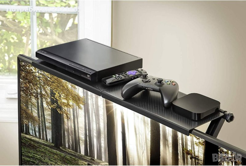 Иновативна поставка за/върху Телевизор, Органайзер за всеки монитор, TV, стойка за ТВ приемник, снимка 1