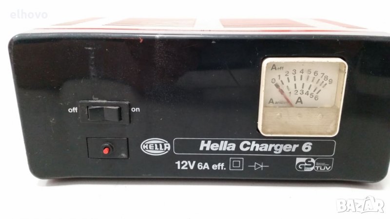 зарядно за акумулатор HELLA charger 6, снимка 1