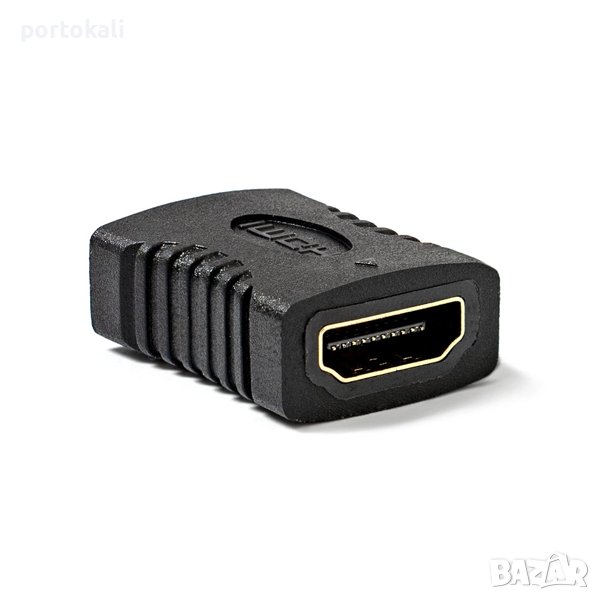 Преходник, адаптер HDMI (F) – HDMI (F), снимка 1
