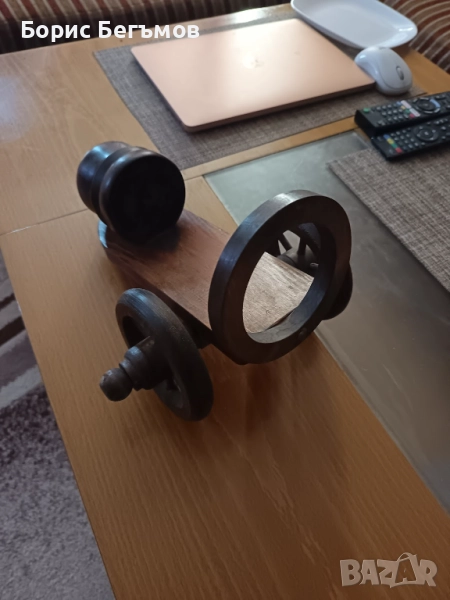 Дървена поставка за вино, снимка 1