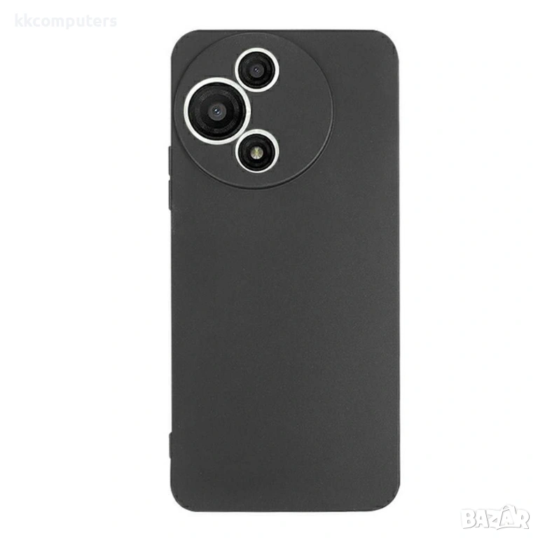 Защитен Калъф за TCL 60 SE NxtPaper 5G - TPU 1.2mm, Матов, Shockproof, Вкл. Скрийн Протектор – Черен, снимка 1