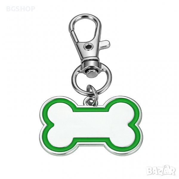 Плочка за гравиране на куче - Green, снимка 1