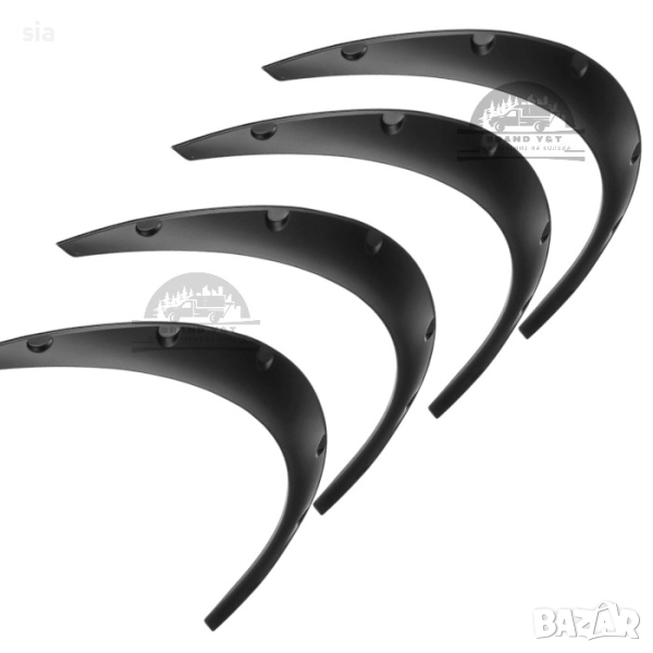 Калници за кола Декоративни, 4 бр, снимка 1