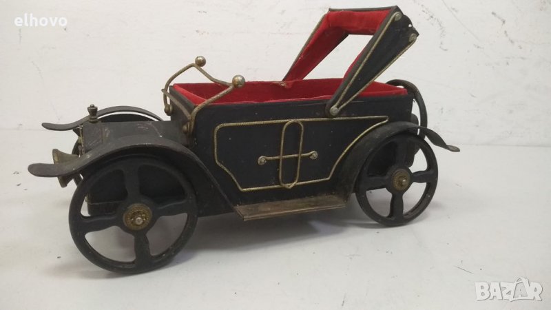 Старинна количка от ковано желязо, снимка 1