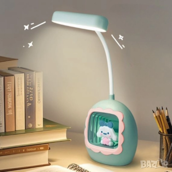 Детска LED настолна лампа с фигурки – забавна светлина за мечтатели, снимка 1