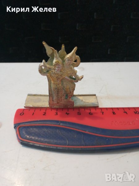 Уникален бронзов салфетник -6656 , снимка 1