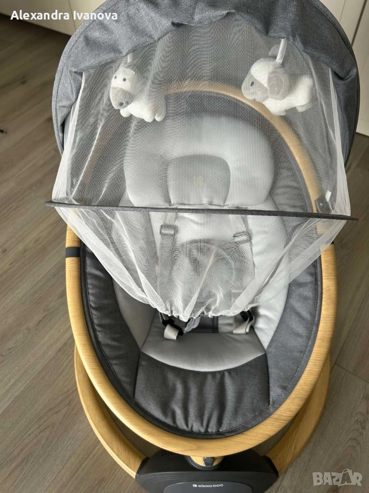 Електрическа люлка за бебе, снимка 1